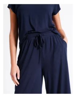 Chloe & Lola Bamboo 3/4 PJ Pant In Navy 9 Chloe & Lola Bamboo 3/4 PJ Pant In Navy -Myer Clothing Shop 929422360 929425870 4 720x928