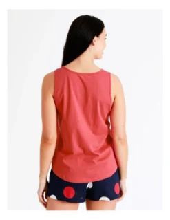 SOHO Organic Cotton Tank In Red 12 SOHO Organic Cotton Tank In Red -Myer Clothing Shop 929448370 929527840 6 720x928