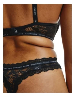 Calvin Klein CK One Lace Thong In Black -Myer Clothing Shop 929464030 3 720x928