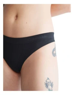 Calvin Klein Bonded Flex Thong Brief In Black -Myer Clothing Shop 929464300 929612530 4 720x928