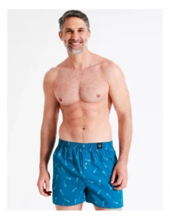 Softwash Woven Boxers Summer Seas 2 Pack In Blue -Myer Clothing Shop 929470420 5 720x928