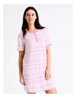 SOHO Raglan Sleeve Nightie In Pink -Myer Clothing Shop 929542510 3 720x928