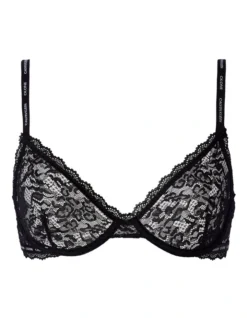Calvin Klein Ck One Lace Unlined Demi Bra In Black -Myer Clothing Shop 929547910 4 720x928