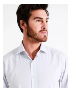 Van Heusen Tailored Long Sleeve Stripe Shirt In Light Grey 8 Van Heusen Tailored Long Sleeve Stripe Shirt In Light Grey -Myer Clothing Shop 929788480 4 2 720x928