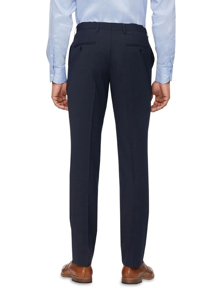 Van Heusen Tailored Fine Stripe Suit Pant In Navy 2 Van Heusen Tailored Fine Stripe Suit Pant In Navy - Image 2