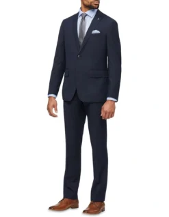 Van Heusen Tailored Fine Stripe Suit Pant In Navy 7 Van Heusen Tailored Fine Stripe Suit Pant In Navy -Myer Clothing Shop 929809720 4 720x928
