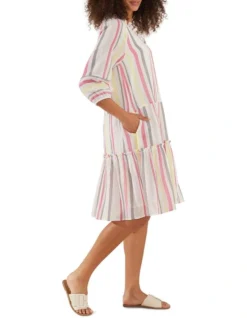 Vivid Stripe Dress In Multi -Myer Clothing Shop 929810620 3 720x928