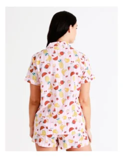 SOHO Organic Cotton Short Sleeve PJ Set In Assorted -Myer Clothing Shop 929889820 7 720x928