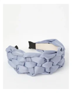 Weave Headband In Blue