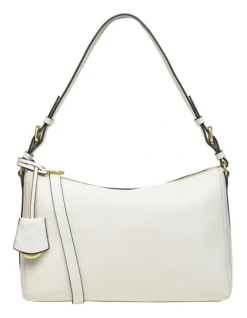 Radley Dukes Place Medium Zip-Top Shoulder Bag In White