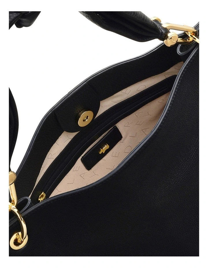 Radley Cuba Street Twist Medium Open-Top Shoulder Bag In Black 3 Radley Cuba Street Twist Medium Open-Top Shoulder Bag In Black - Image 3