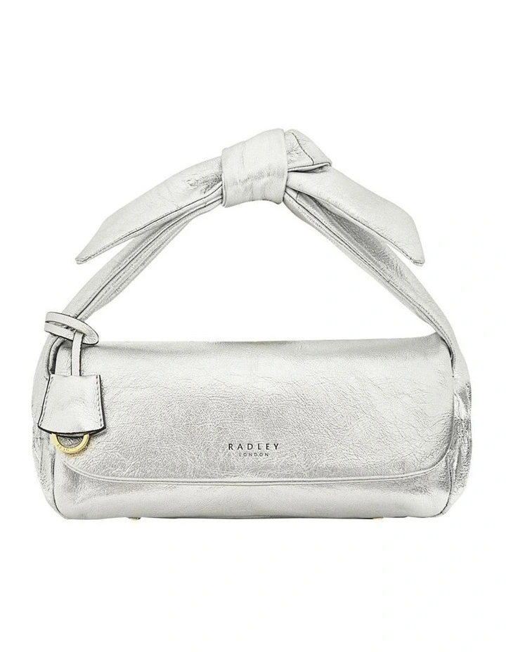 Radley Cranwell Close Flapover Grab Bag In Silver 1 Radley Cranwell Close Flapover Grab Bag In Silver