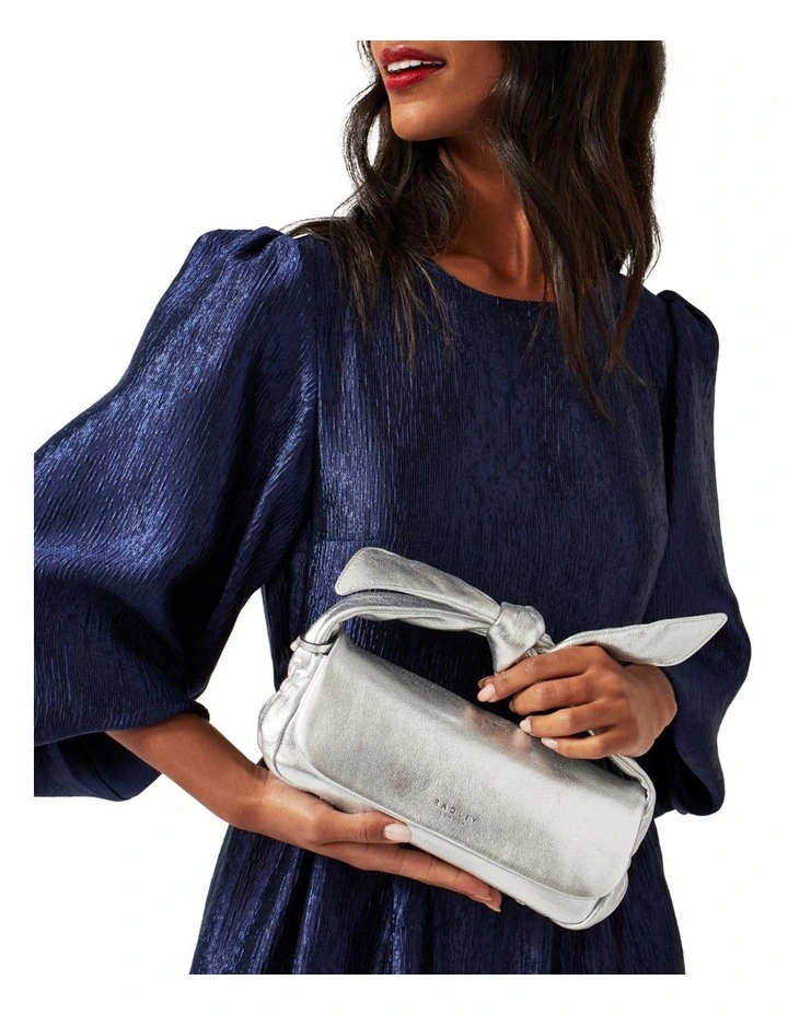 Radley Cranwell Close Flapover Grab Bag In Silver 2 Radley Cranwell Close Flapover Grab Bag In Silver - Image 2