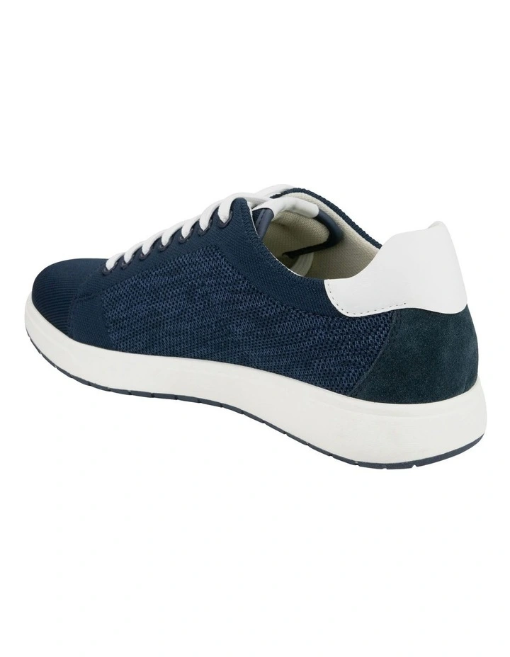 Florsheim Heist Knit Sneaker In Navy 3 Florsheim Heist Knit Sneaker In Navy - Image 3