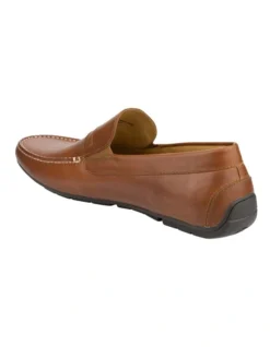 Florsheim Crown Driver Slip On In Rich Tan -Myer Clothing Shop 929984860 3 720x928