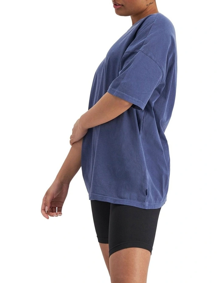 Bonds Originals Light Weight Oversized Tee In Blue 2 Bonds Originals Light Weight Oversized Tee In Blue - Image 2