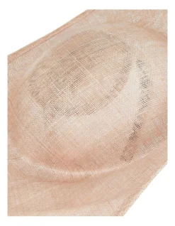 Structured Sinamay Fascinator In Blush -Myer Clothing Shop 930193840 930196450 3 720x928