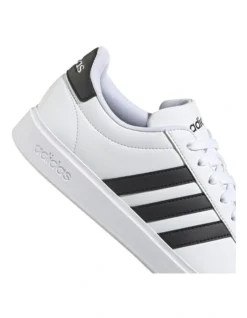 ADIDAS Grand Court Cloudfoam Lifestyle Court Comfort Shoes In White 11 ADIDAS Grand Court Cloudfoam Lifestyle Court Comfort Shoes In White -Myer Clothing Shop 930206890 5 720x928