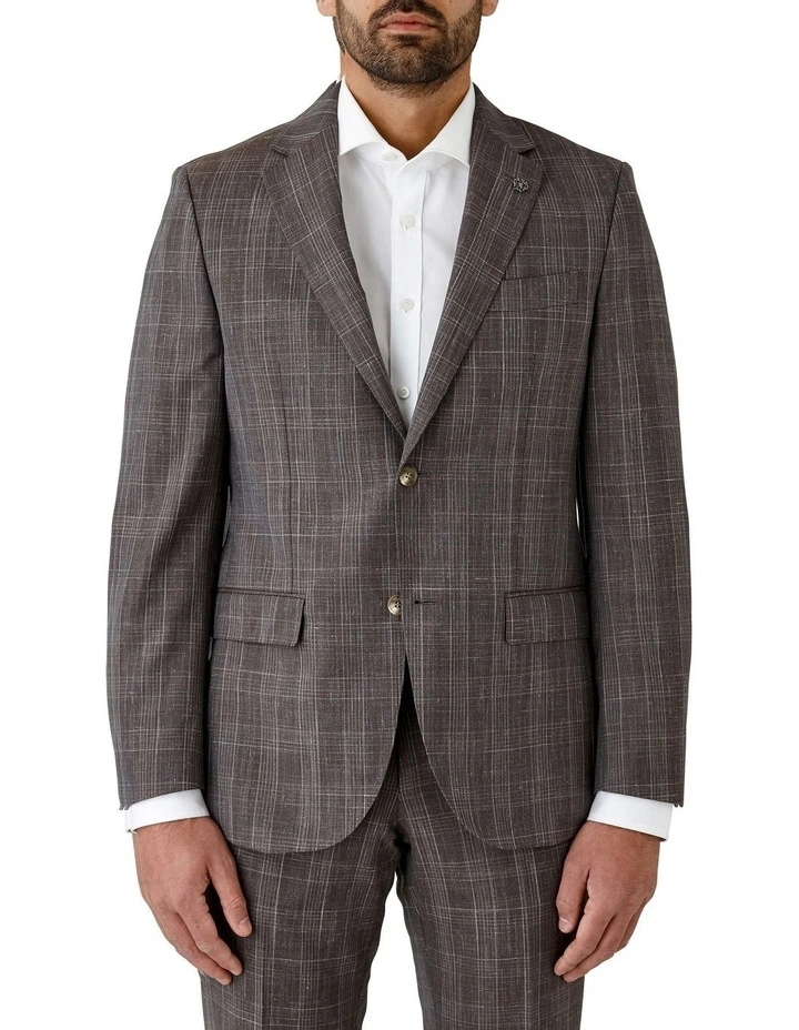 Cambridge Morse Modern Fit Jacket In Brown 1 Cambridge Morse Modern Fit Jacket In Brown