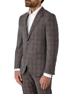 Cambridge Morse Modern Fit Jacket In Brown 7 Cambridge Morse Modern Fit Jacket In Brown -Myer Clothing Shop 930250180 930230380 3 720x928