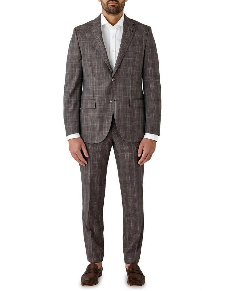 Cambridge Morse Modern Fit Jacket In Brown 5 Cambridge Morse Modern Fit Jacket In Brown - Image 5