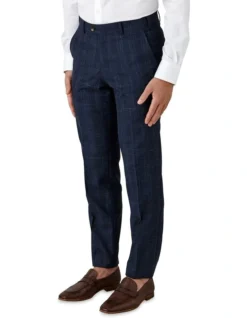 Cambridge Interceptor Modern Fit Trouser In Navy -Myer Clothing Shop 930250270 930237040 3 1 720x928