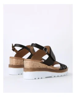 Score And Snake Sandal In Black -Myer Clothing Shop 930305080 4 720x928