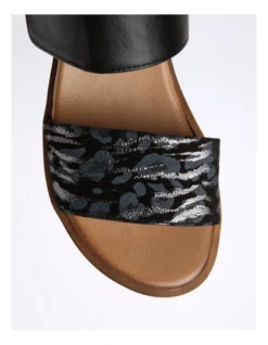 Score And Snake Sandal In Black -Myer Clothing Shop 930305080 6 720x928