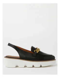 Aware Black Flat Shoes In Black