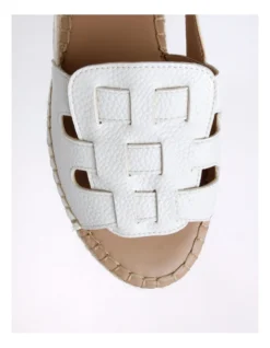 Caleb Tumbled Sandal In White -Myer Clothing Shop 930620530 5 720x928