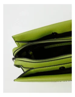 Kaylee Zip Top Crossbody Bag In Lime -Myer Clothing Shop 930623230 6 720x928