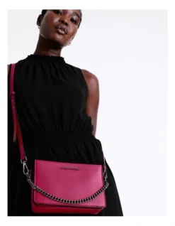 Kaylee Zip Top Crossbody Bag In Fuchsia -Myer Clothing Shop 930623320 4 2 720x928