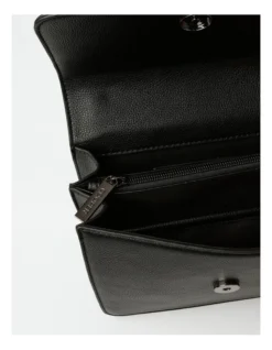 Karla Flapover Crossbody Bag In Black -Myer Clothing Shop 930623500 6 720x928