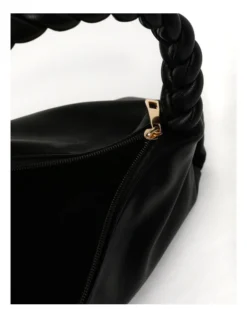 Monte Carlo Zip Top Shoulder Bag In Black -Myer Clothing Shop 930625300 4 720x928