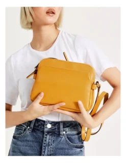 Maldives Multi Gusset Crossbody Bag In Desert Yellow -Myer Clothing Shop 930626560 4 1 720x928