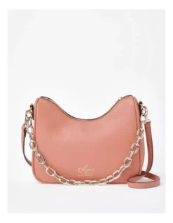 My Forever Quilted Shoulder Bag In Peach