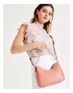 My Forever Quilted Shoulder Bag In Peach -Myer Clothing Shop 930627190 4 2 720x928