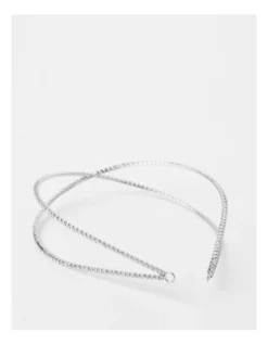 Diamante Crossover Headband In Silver 8 Diamante Crossover Headband In Silver -Myer Clothing Shop 930640870 930643480 4 1 720x928