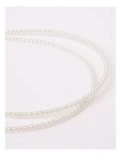Diamante Crossover Headband In White Pearl -Myer Clothing Shop 930640870 930643570 5 720x928