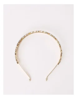 Jewelled Double Headband In Gold -Myer Clothing Shop 930641140 3 1 720x928