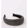 Diamante Headband In Black