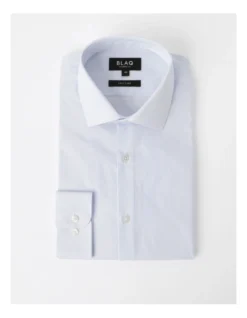 Tailored Long Sleeve Mini Stripe Shirt In Sky 12 Tailored Long Sleeve Mini Stripe Shirt In Sky -Myer Clothing Shop 930648340 6 720x928