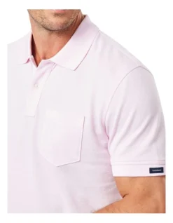 Oxford Pocket Polo In Pale Pink -Myer Clothing Shop 930705220 3 720x928