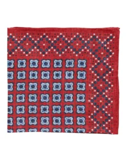 Circuito Linen Pochette In Red