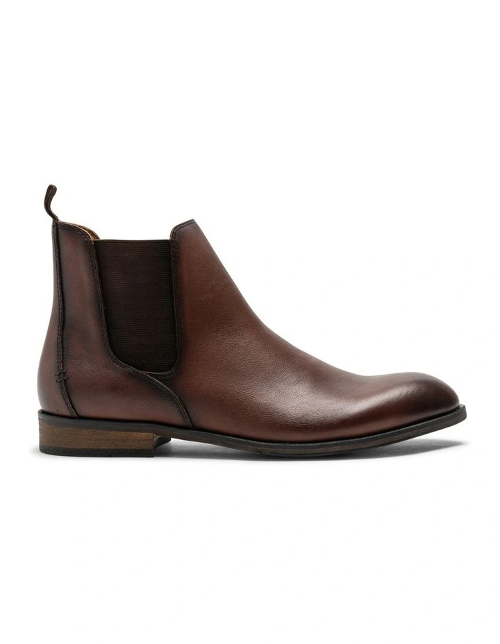 Kingsview Road Chelsea Boot In Cognac 1 Kingsview Road Chelsea Boot In Cognac