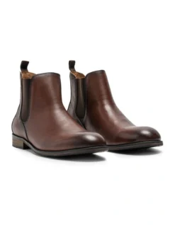 Kingsview Road Chelsea Boot In Cognac 12 Kingsview Road Chelsea Boot In Cognac -Myer Clothing Shop 931123900 6 720x928