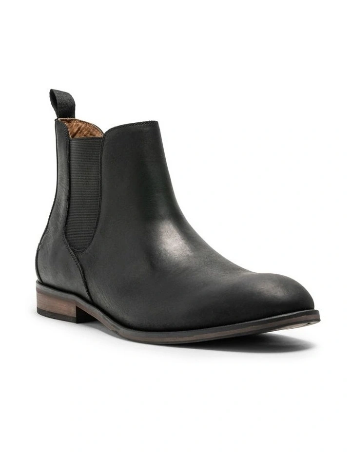 Kingsview Road Chelsea Boot In Nero Wash 2 Kingsview Road Chelsea Boot In Nero Wash - Image 2