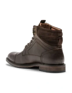 Dunedin Military Boot In Chocolate Wash 11 Dunedin Military Boot In Chocolate Wash -Myer Clothing Shop 931136500 5 720x928