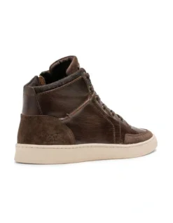 Sussex High Street Sneaker In Chocolate Wash -Myer Clothing Shop 931157740 3 720x928