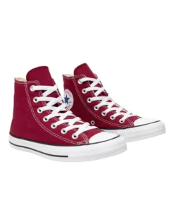 Converse Chuck Taylor All Star Hi Sneaker In Maroon -Myer Clothing Shop 931415320 3 720x928